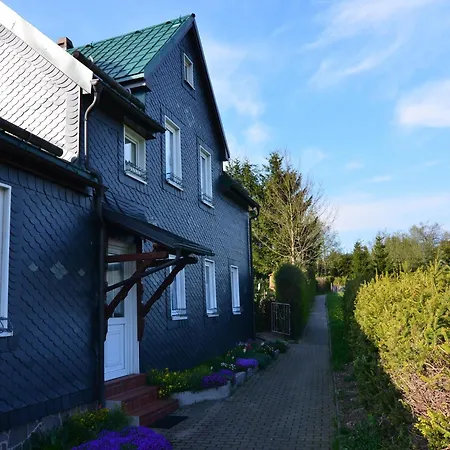 Holiday Home In Neustadt Am Rennsteig With Pond Exterior photo