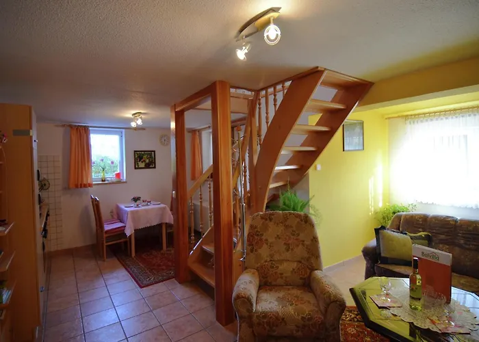 Holiday Home In Neustadt Am Rennsteig With Pond
